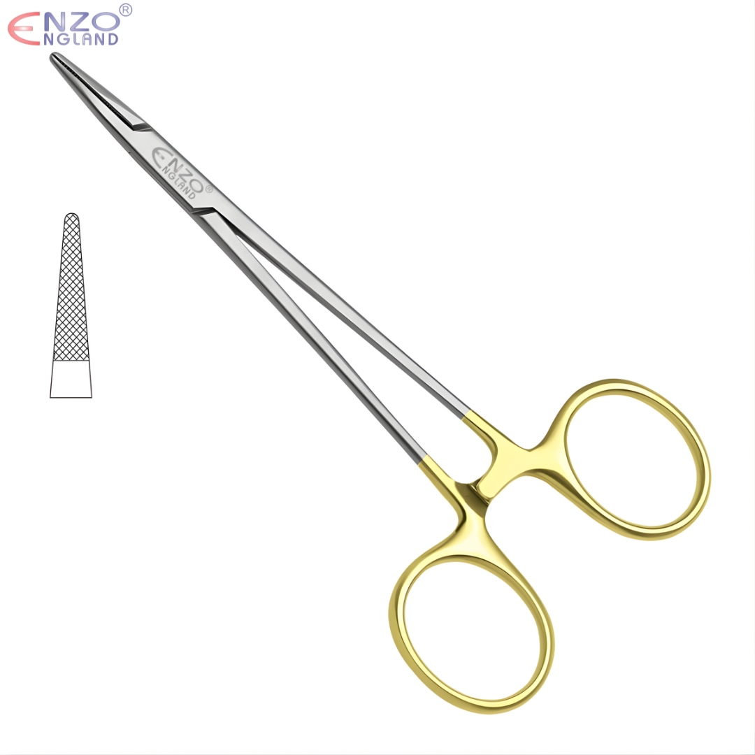 Halsey Needle Holder Tungsten Carbide Tip