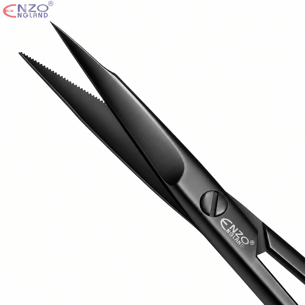 Stevens Surgical Scissors 4.5″ – Precision Surgical Cutting – Black Edition