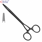 Swedish Pattern Needle Holder 6” - Black Edition | Enzo Dental