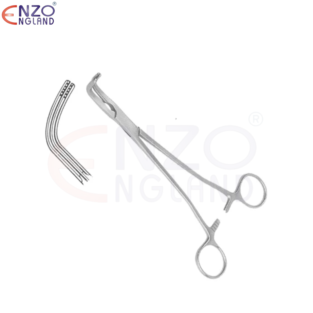 Zep-Type Atraumatic Hysterectomy Forceps