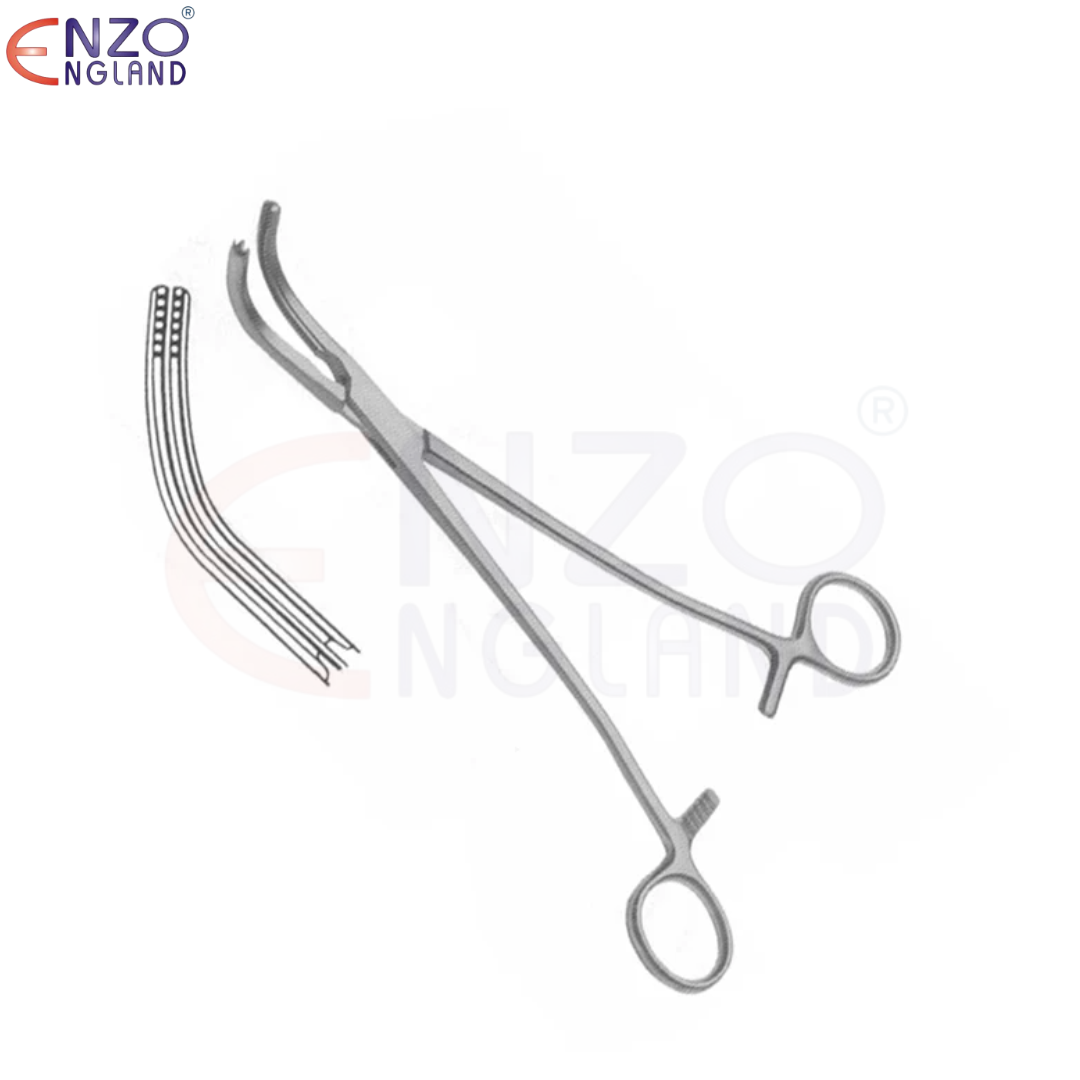 Zep-Type Atraumatic Hysterectomy Forceps