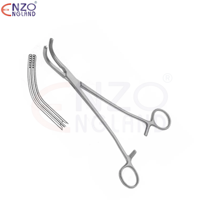 Zep-Type Atraumatic Hysterectomy Forceps