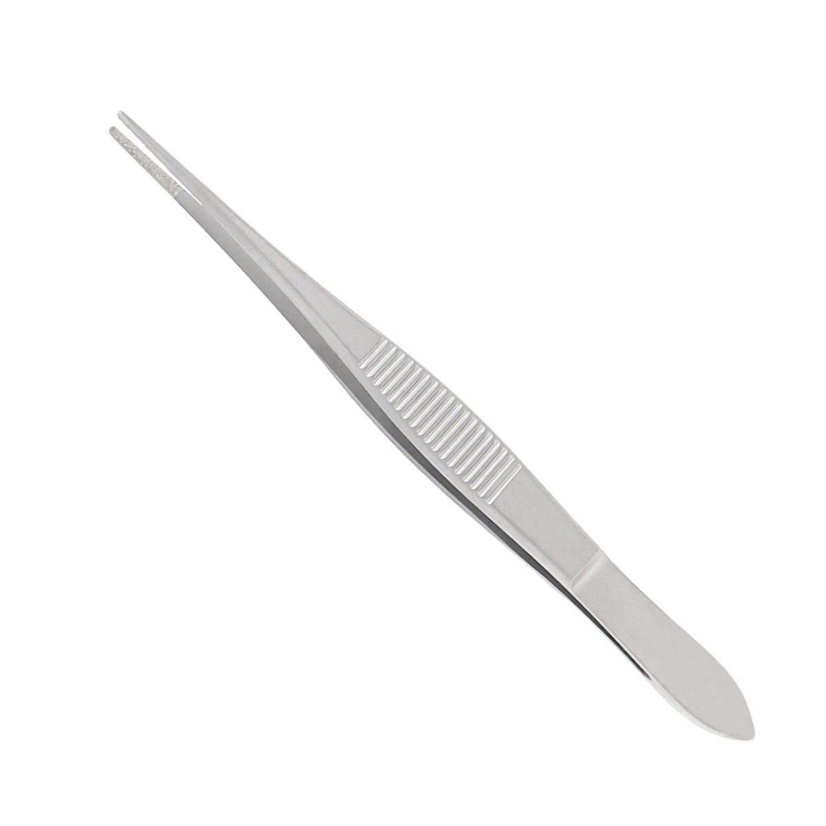 Bandage Lens Forceps, 10.5 cm, Diamond Dust Tip