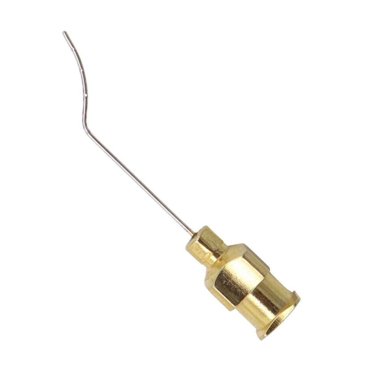 Corbin Buratto Irrigation Cannula – 26G (Gold) | 3-Port Precision Fluid Delivery