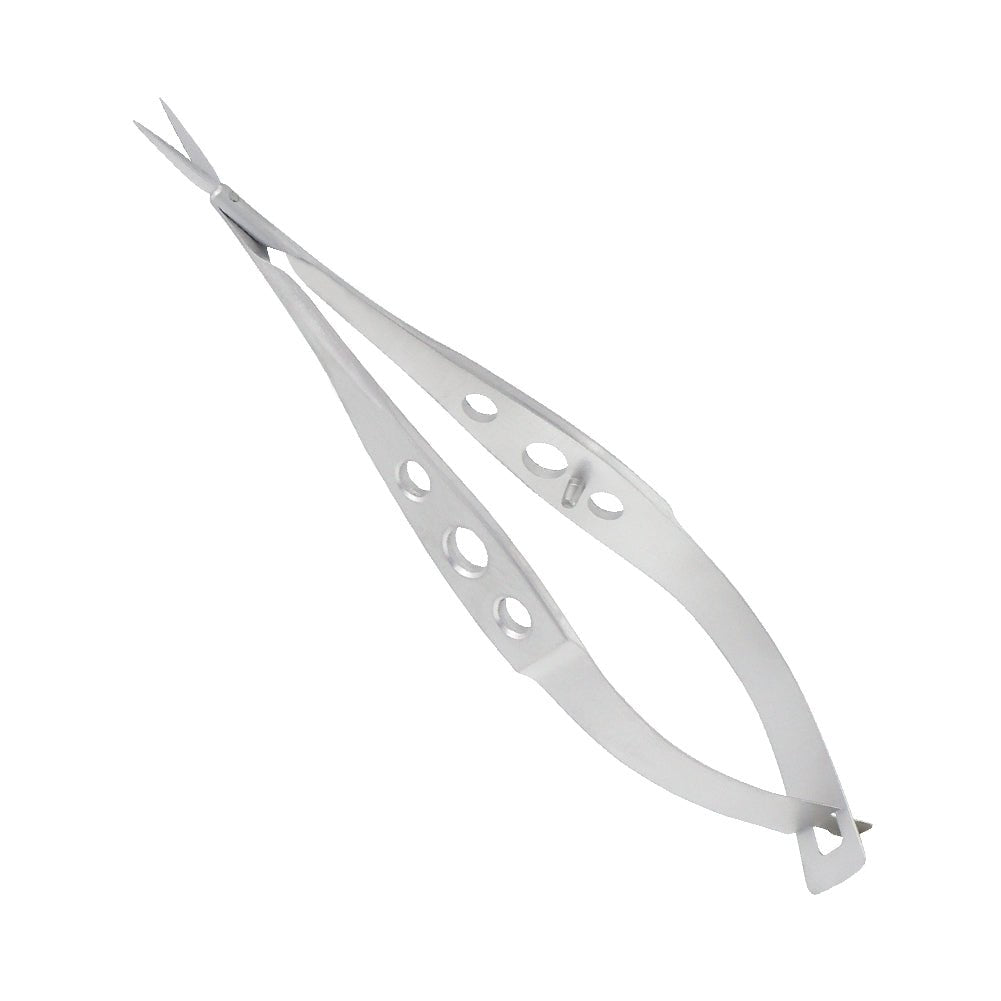 Micro Vannas Scissors, Secondaire Cataract, Straight, Very Delicate, Overall Length 8.5 cm