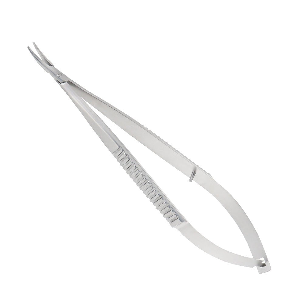 Castroviejo Micro Needle Holder, Curved, 1.0 x 12 mm, Without Lock, 14 cm