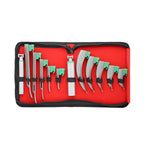 Single Use Fiber Optic Laryngoscope Set – Macintosh & Miller Blades + 2 Reusable Handles (12 Piece)