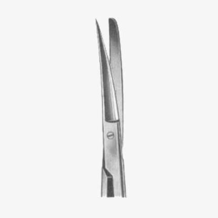 Sims Gynecological Scissors Curved Sh/Bl