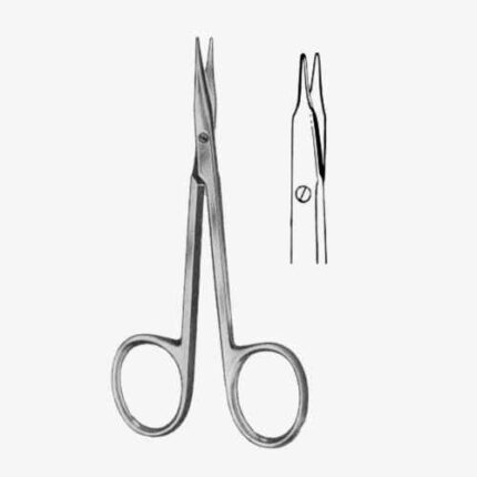 Tonotomy Scissors Blunt Straight