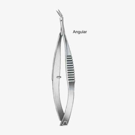 Vannas Iridectomy Scissors Angular 8cm/3 1/4"