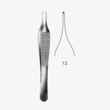 Adson Micro Tissue Fcps 1x2T