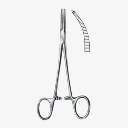 Baby-Crile Hemostatic Forceps BJ Curved