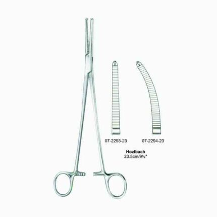 Hozlbach Hysteretomy Forceps BJ Stragight