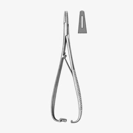 Mathieu Needle Holder grooved jaw