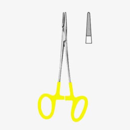 Neivert Needle Holders BJOne Ring Angled TC GOLD